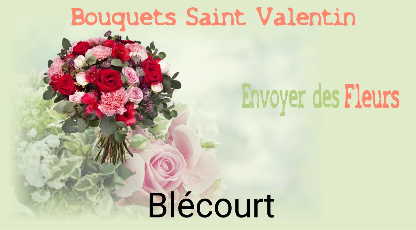 Roses de Saint-Valentin livrées à Blécourt